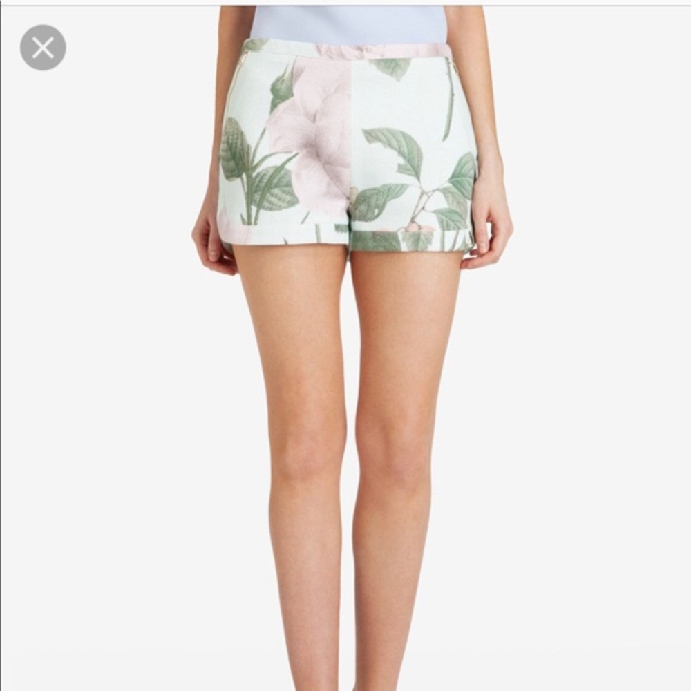 Ted Baker Floral Shorts. Matching top in my closet